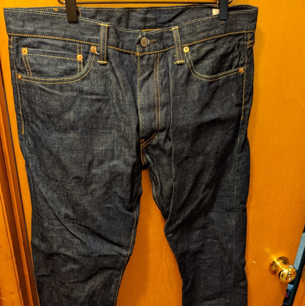 Levi's 511 White Oak Cone Selvedge Denim jeans